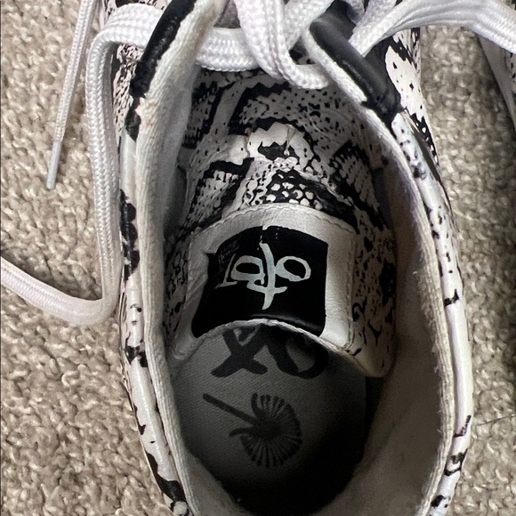 OTBT Black and White High-Top Sneakers - Picture 9 of 13